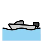 Motor Boat SVG Icon
